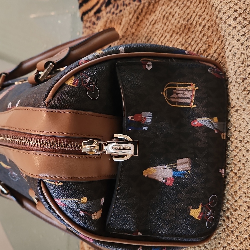Michael Kors Multicolor Patterned Satchel - image 3